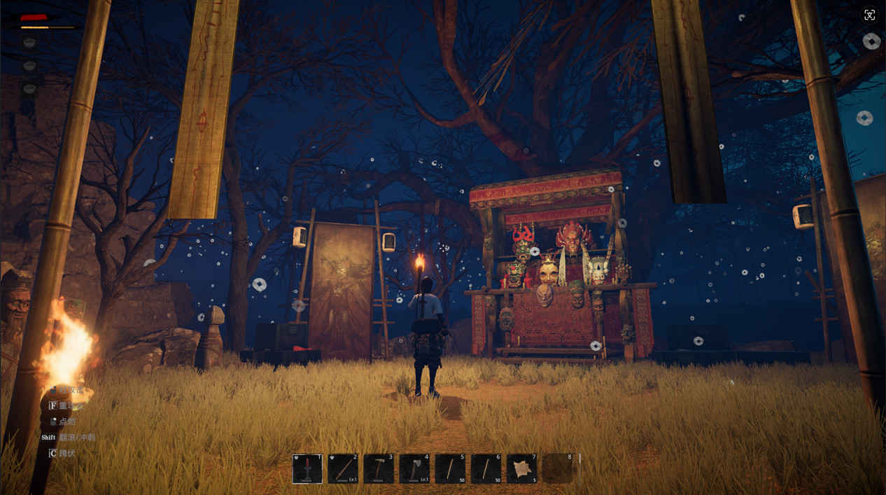 Steam中國大陸研發“開放陰間”生存遊戲《炭熄》今日正式發售