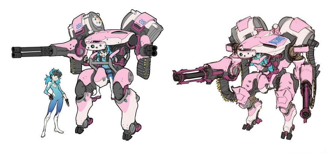 DVA在《鬥陣特攻》中已年滿21歲 形象經過數次迭代