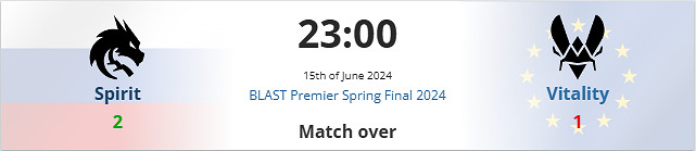 《csgo》Blast春決半決賽Spirit vs Vitality影片介紹 《csgo》Blast春決半決賽Spirit vs Vitality影片介紹