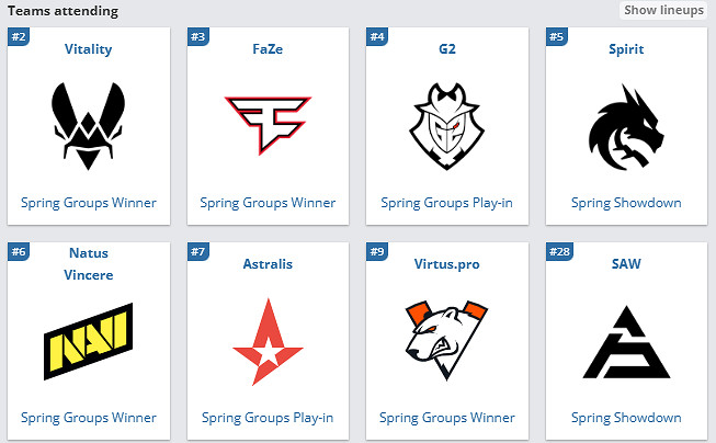 《csgo》2024Blast春季決賽參賽隊伍一覽 《csgo》2024Blast春季決賽參賽隊伍一覽
