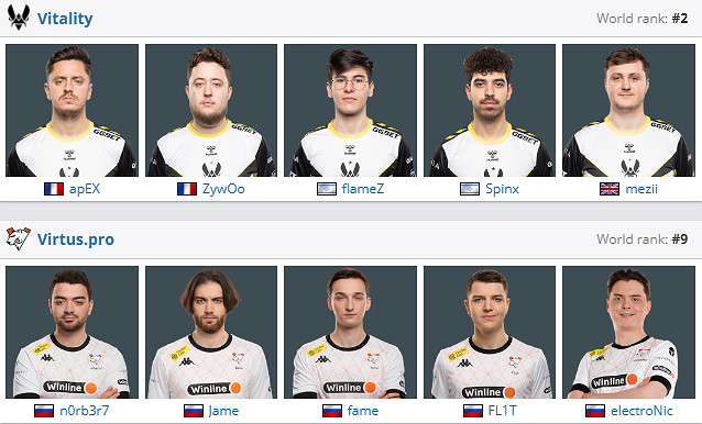 《csgo》Blast春決小組賽Vitality vs VP影片介紹 《csgo》Blast春決小組賽Vitality vs VP影片介紹