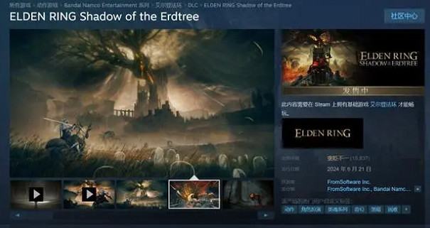 《艾爾登法環》黃金樹幽影差評最新消息 《艾爾登法環》黃金樹幽影差評最新消息