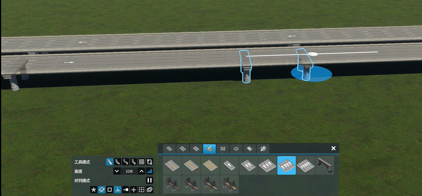 《大都會：天際2》移動橋墩建造教學