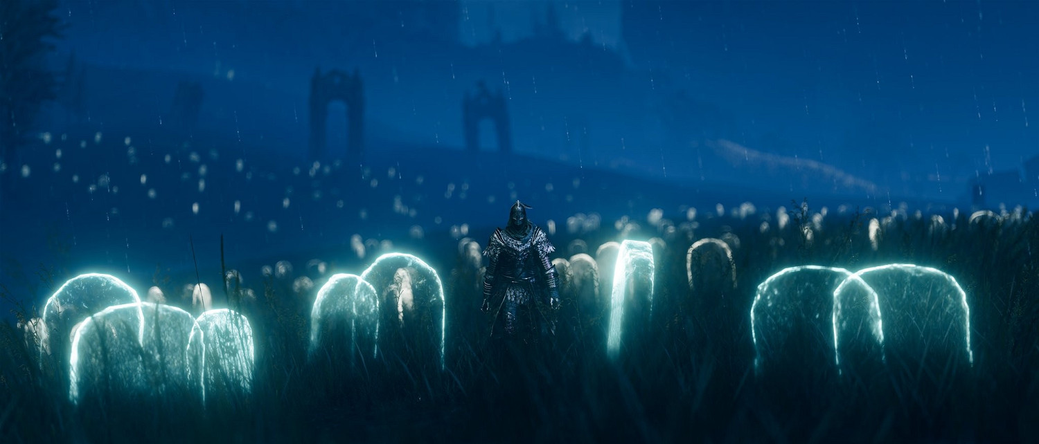 博主曬多張《艾爾登法環》DLC壁紙級截圖：畫面絕美！