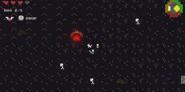 像素風肉鴿沙盒生存遊戲《Dungeon World》Steam搶測