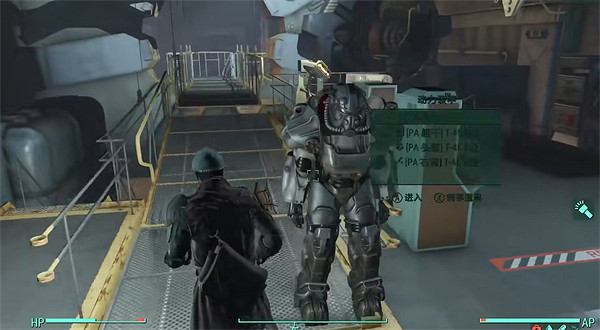 《異塵餘生4》打劫動力裝甲方法