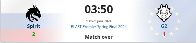 《csgo》Blast春決小組賽Spirit vs G2影片介紹 《csgo》Blast春決小組賽Spirit vs G2影片介紹