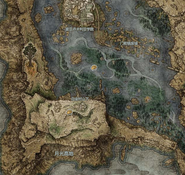 《艾爾登法環》淚滴幼體位置介紹