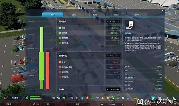 《大都會：天際2》交通系統賺錢方法