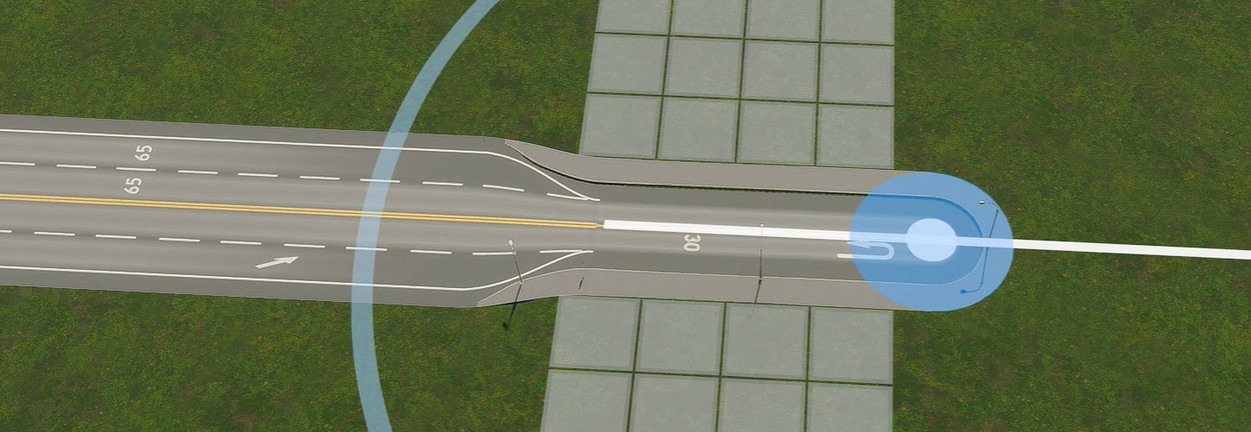 《大都會：天際2》道路中央對齊教學