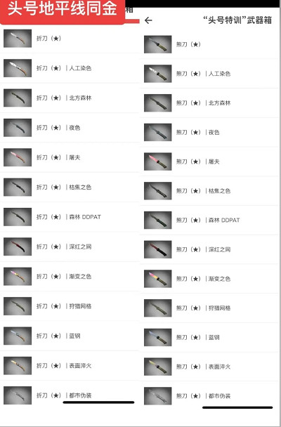 《csgo》箱子出金對應圖介紹