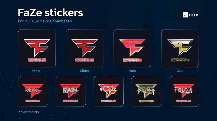 《cS2》哥本哈根major出貼紙介紹 《cS2》哥本哈根major出貼紙介紹