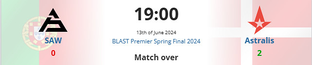 《csgo》Blast春決小組賽SAW vs Astralis影片介紹 《csgo》Blast春決小組賽SAW vs Astralis影片介紹