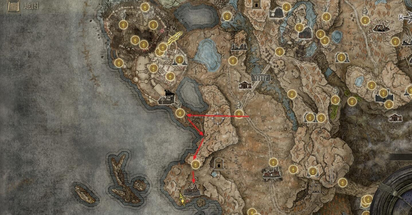 《艾爾登法環》外在神祇的傳說位置 《艾爾登法環》外在神祇的傳說位置