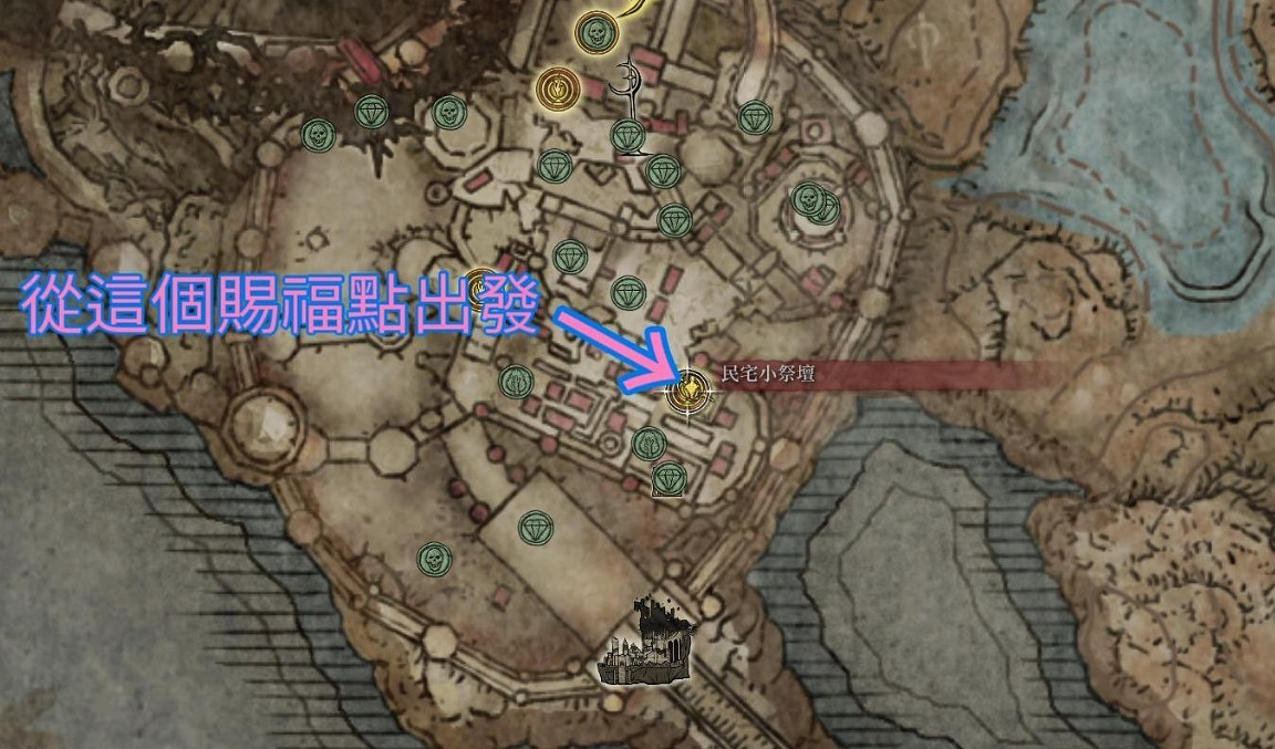 《艾爾登法環》塔之鎮井底鑰匙位置 《艾爾登法環》塔之鎮井底鑰匙位置