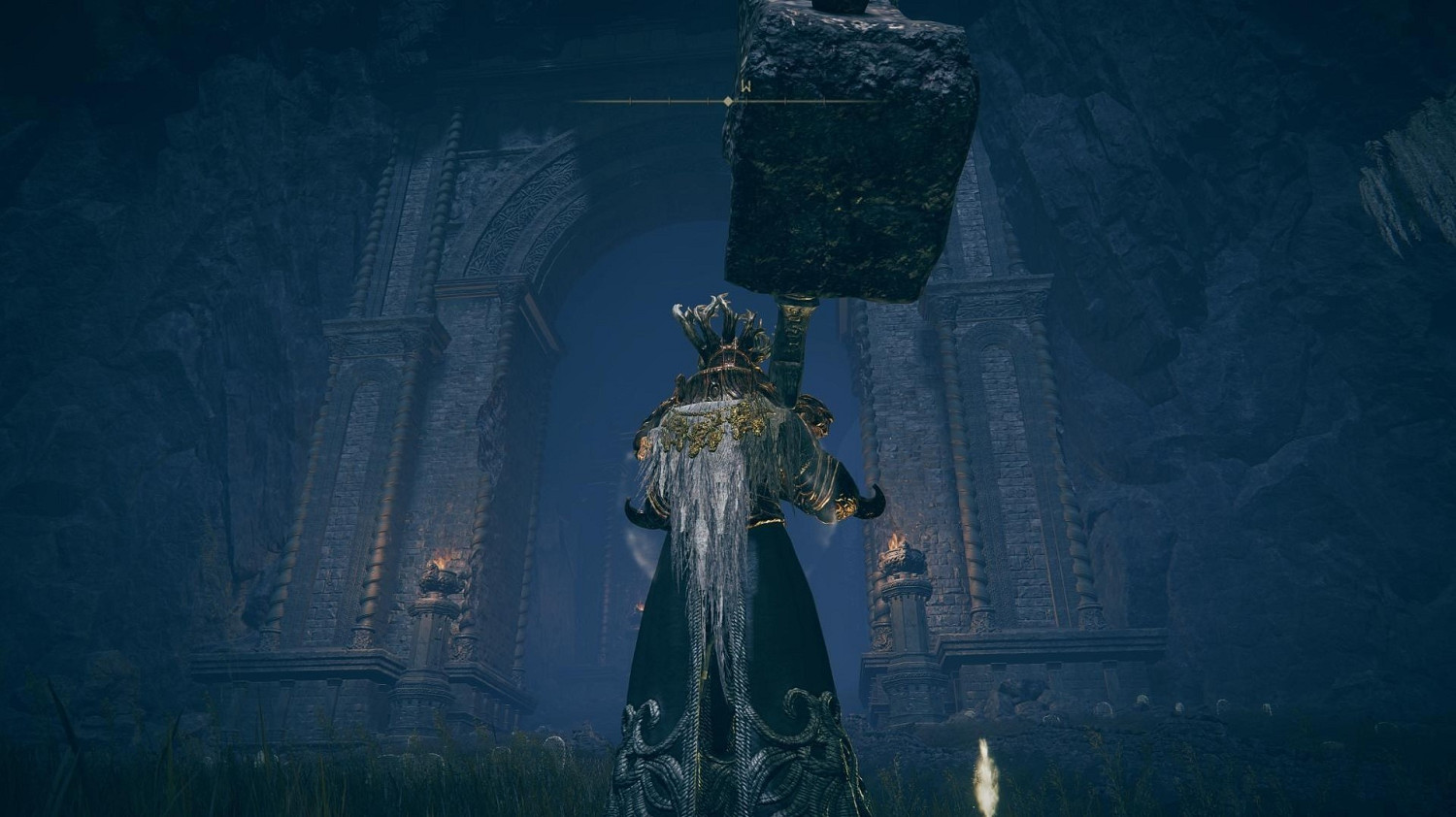 《艾爾登法環》眺望鎮幼體淚滴位置 《艾爾登法環》眺望鎮幼體淚滴位置