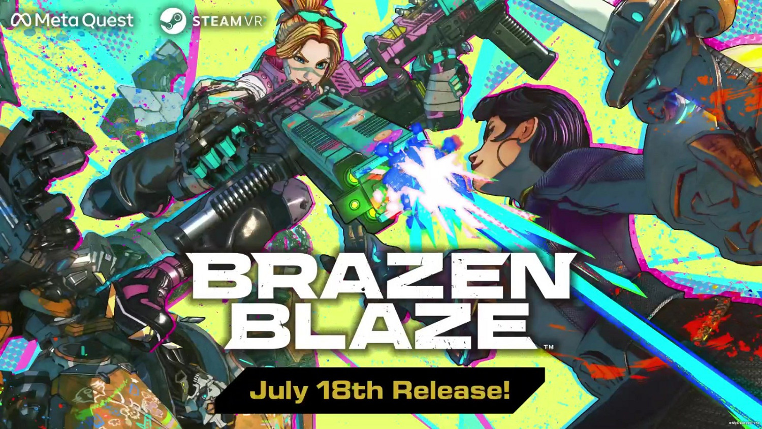 3v3團戰VR動作遊戲《勇拳衝鋒》7/18推出