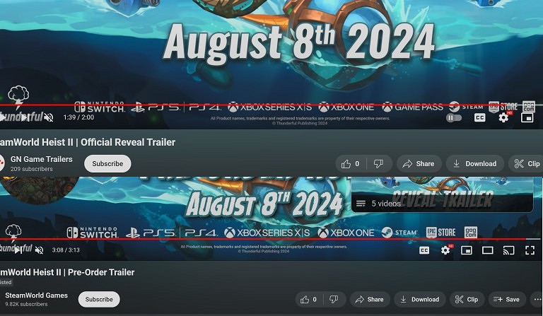 官方澄清《蒸汽世界：劫掠2》首發不會加入 Xbox Game Pass (XGP)