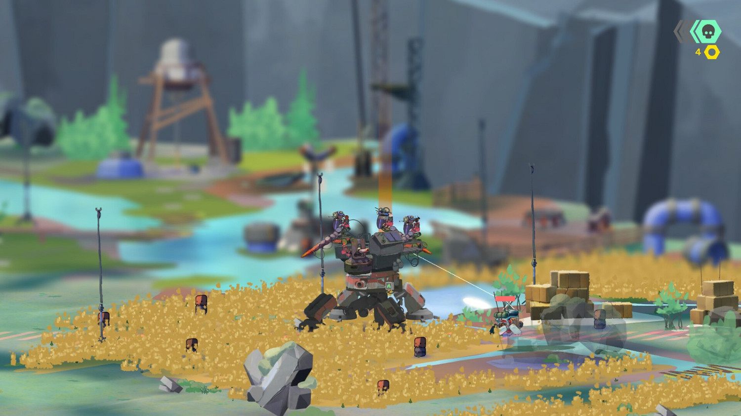 Roguelike遊戲《步行堡壘》明年發售 登陸主機和PC Roguelike遊戲《步行堡壘》明年發售 登陸主機和PC