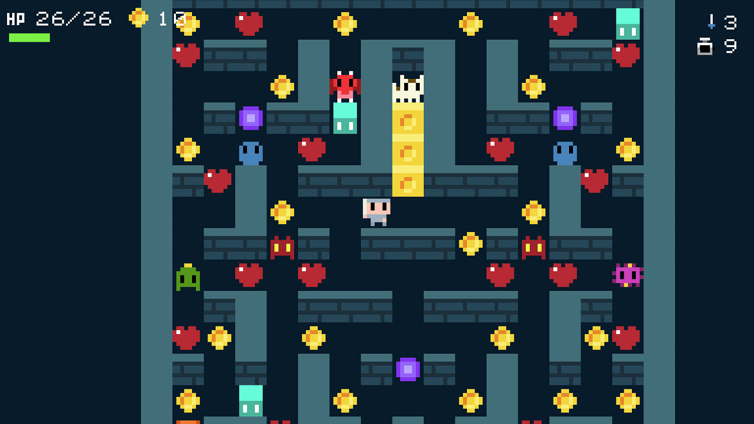 回合制要素肉鴿地牢遊戲《微小地牢》登錄Steam平台 預計7月推出