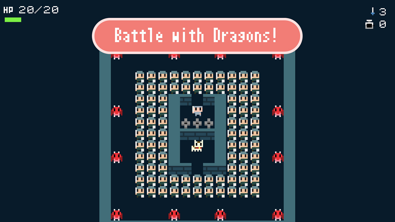 回合制要素肉鴿地牢遊戲《微小地牢》登錄Steam平台 預計7月推出