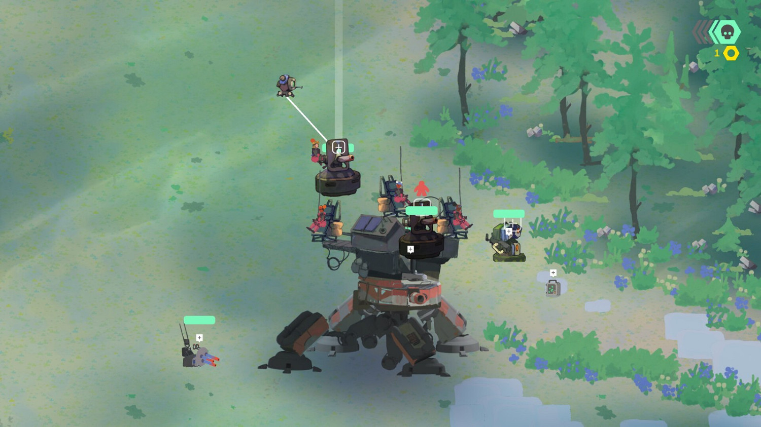 Roguelike遊戲《步行堡壘》明年發售 登陸主機和PC Roguelike遊戲《步行堡壘》明年發售 登陸主機和PC