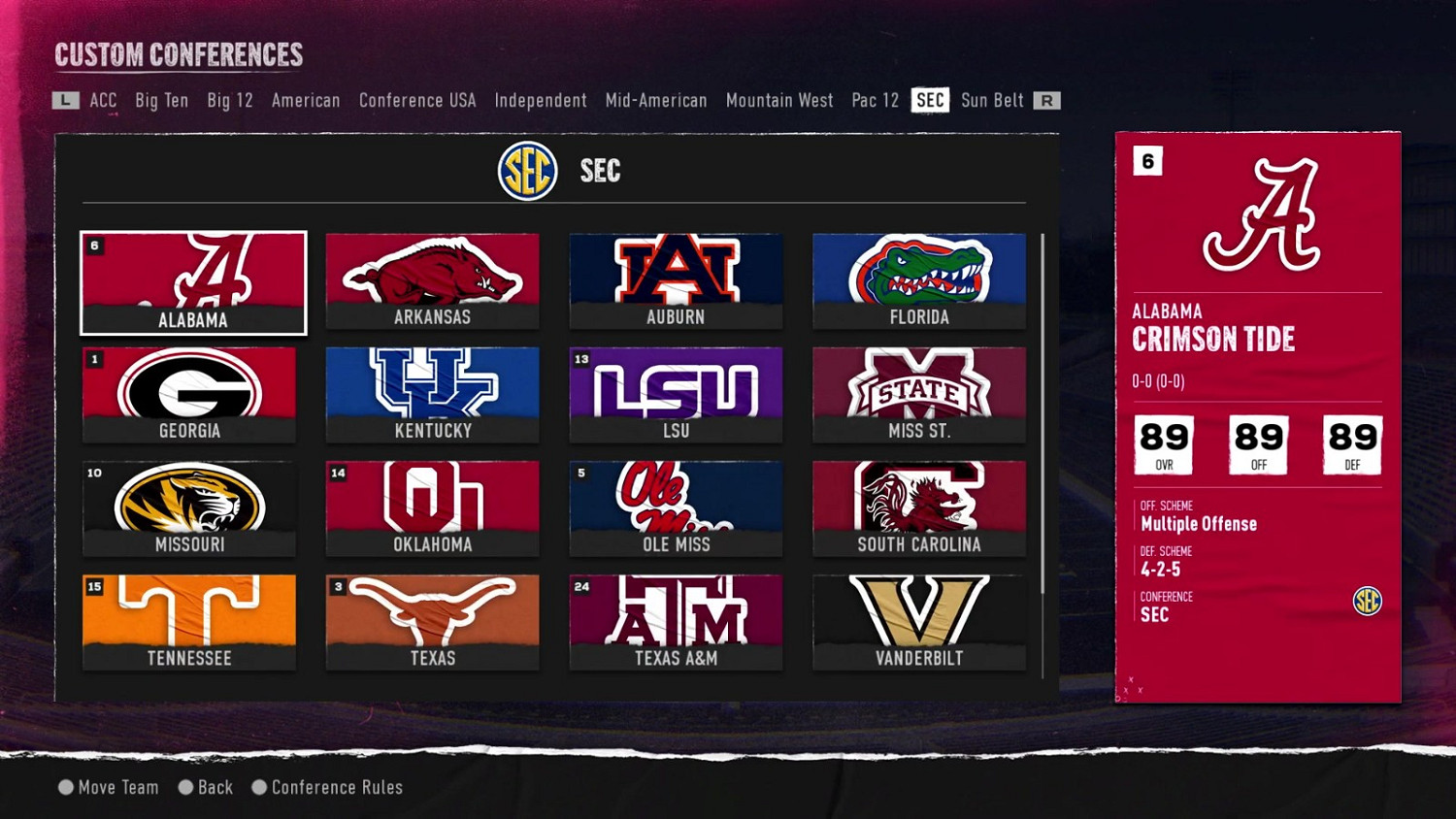 EA《大學橄欖球25》深度預告片介紹王朝模式 EA《大學橄欖球25》深度預告片介紹王朝模式