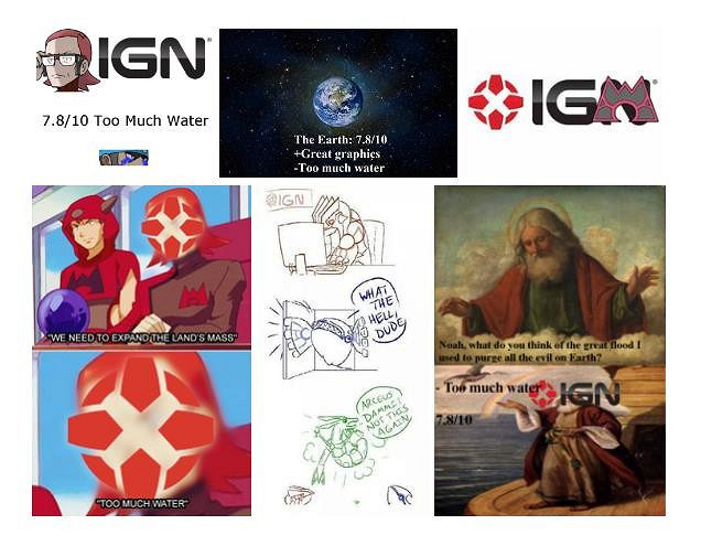 寶可夢官方玩梗:IGN因為遊戲裡“水太多了”給差評 寶可夢官方玩梗:IGN因為遊戲裡“水太多了”給差評