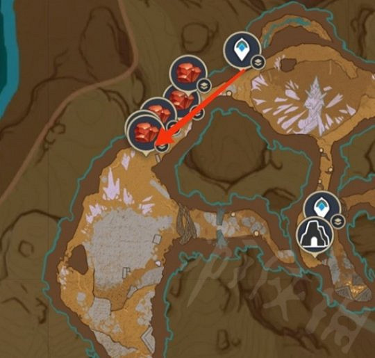 《原神》萬相石採集路線一覽 《原神》萬相石採集路線一覽