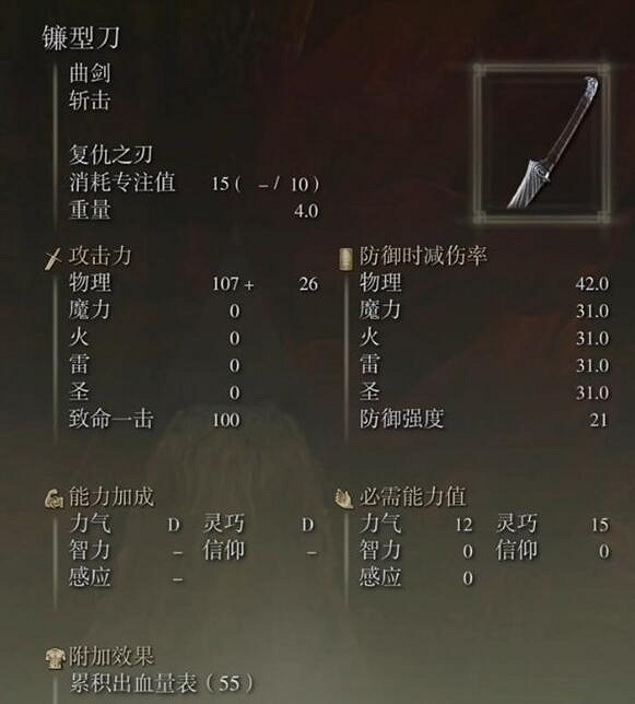 《艾爾登法環》dlc武器推薦鐮刀獲得方法