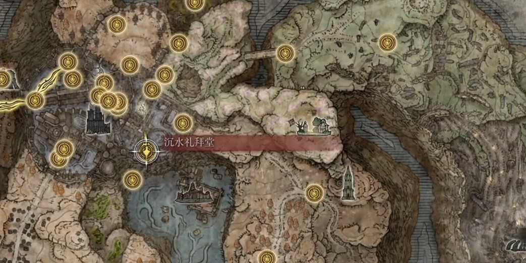 《艾爾登法環》黃金樹幽影賜福點全圖攻略 《艾爾登法環》黃金樹幽影賜福點全圖攻略