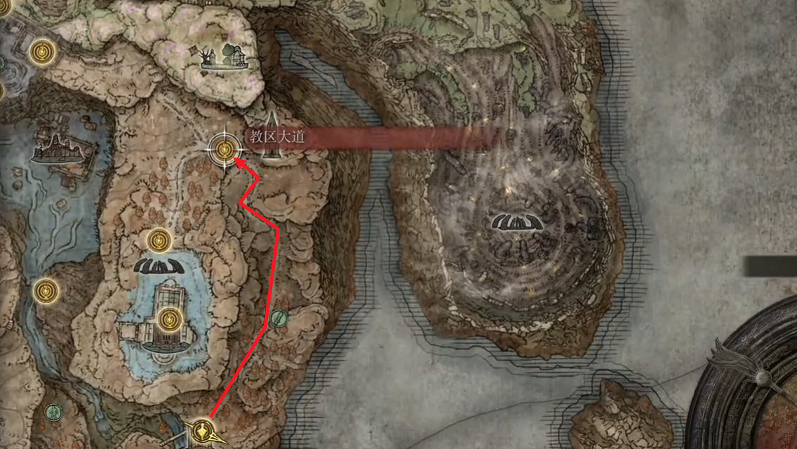 《艾爾登法環》黃金樹幽影賜福點全圖攻略