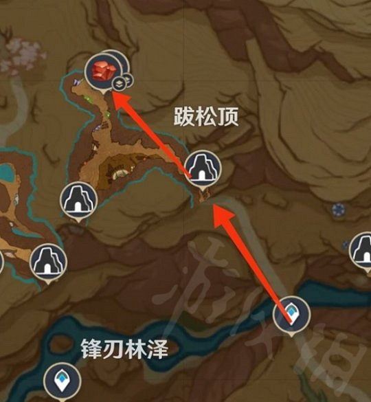 《原神》萬相石採集路線一覽 《原神》萬相石採集路線一覽