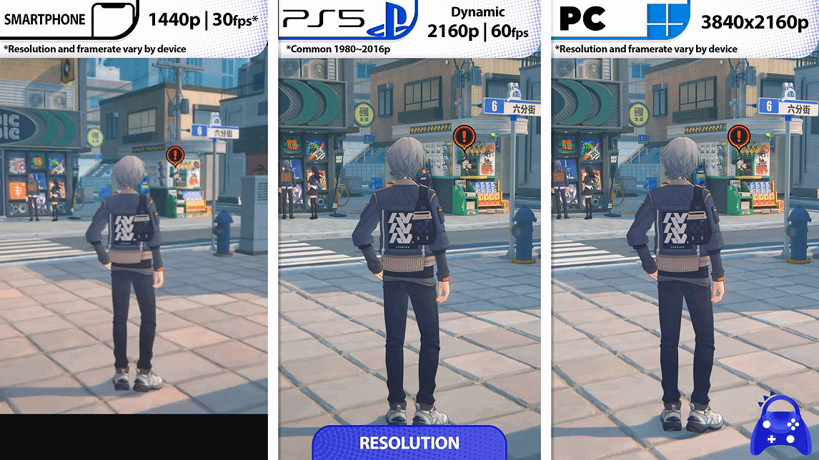 米哈遊《絕區零》PC/手機/PS5畫面對比 手機鎖定30幀 米哈遊《絕區零》PC/手機/PS5畫面對比 手機鎖定30幀