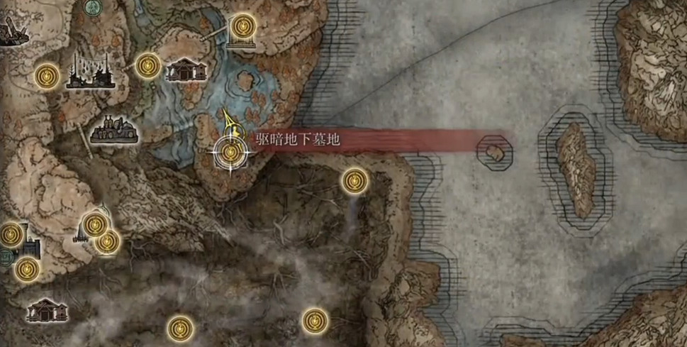 《艾爾登法環》黃金樹幽影賜福點全圖攻略