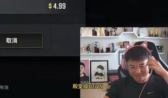 烏茲直播中稱名人堂皮膚肯定會選VN 暗示將出新皮膚 烏茲直播中稱名人堂皮膚肯定會選VN 暗示將出新皮膚