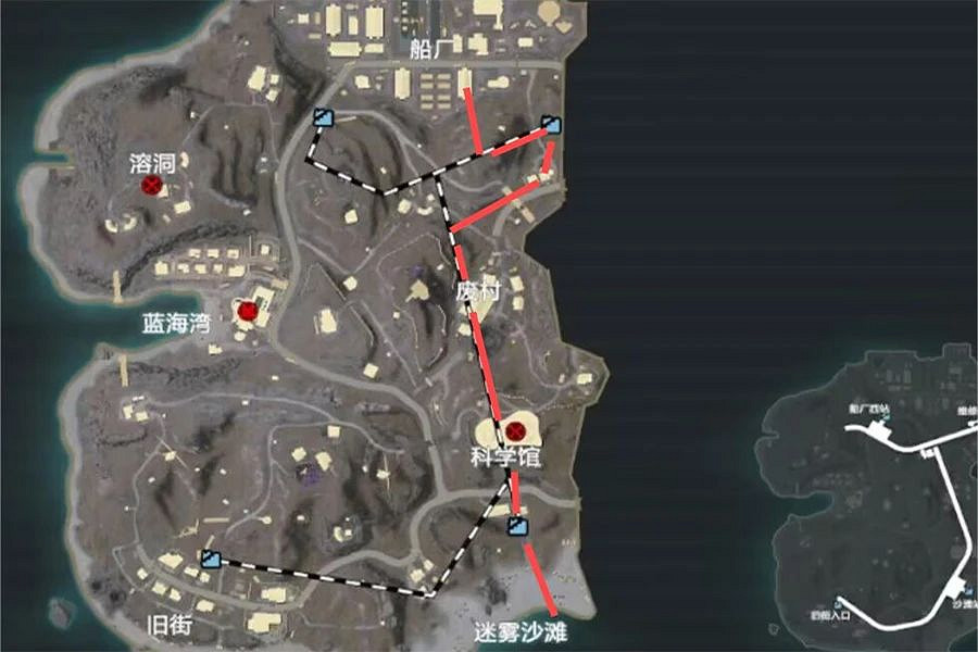 《和平精英》地鐵逃生迷霧荒島金庫位置 《和平精英》地鐵逃生迷霧荒島金庫位置