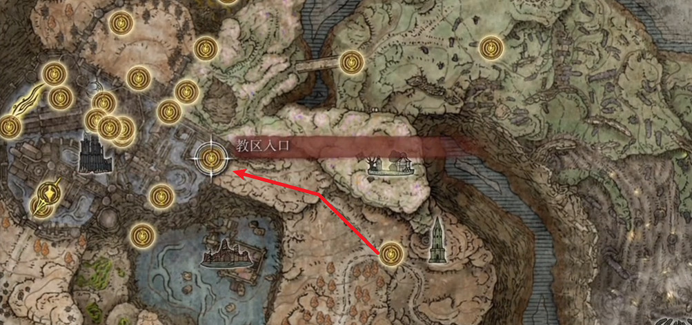 《艾爾登法環》黃金樹幽影賜福點全圖攻略 《艾爾登法環》黃金樹幽影賜福點全圖攻略