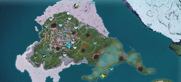 《幻獸帕魯》櫻島塑鋼，石油的獲取方法