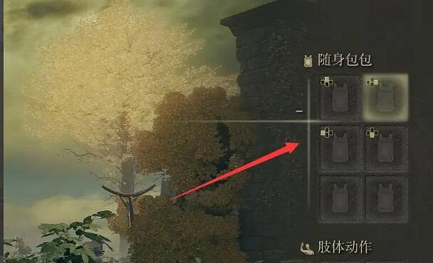 《艾爾登法環》隨身包包放東西方法介紹 《艾爾登法環》隨身包包放東西方法介紹