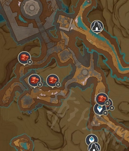 《原神》萬相石採集路線一覽 《原神》萬相石採集路線一覽