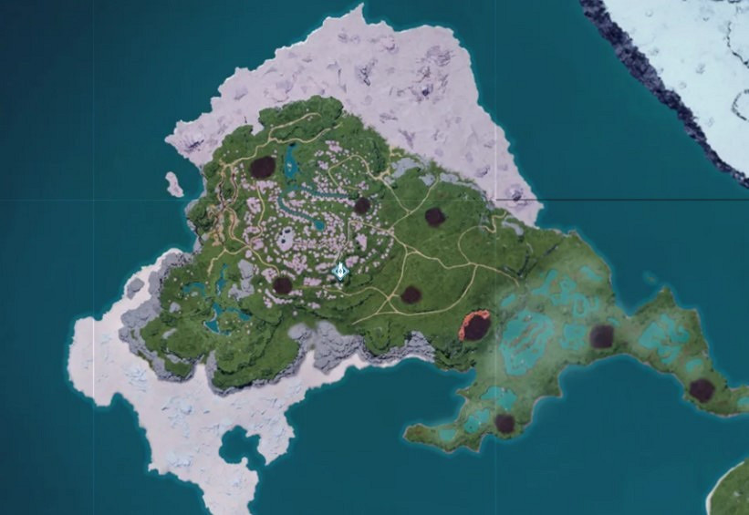 《幻獸帕魯》櫻花島Boss位置一覽