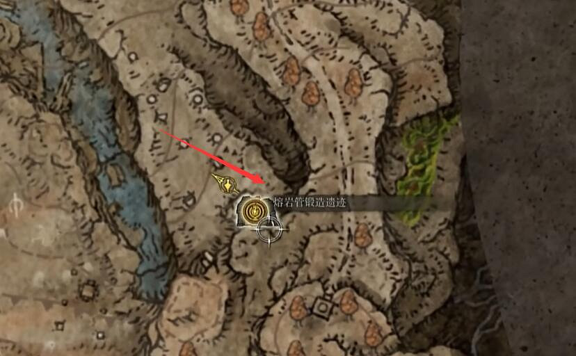 《艾爾登法環》dlc熔岩管鍛造遺跡位置 《艾爾登法環》dlc熔岩管鍛造遺跡位置