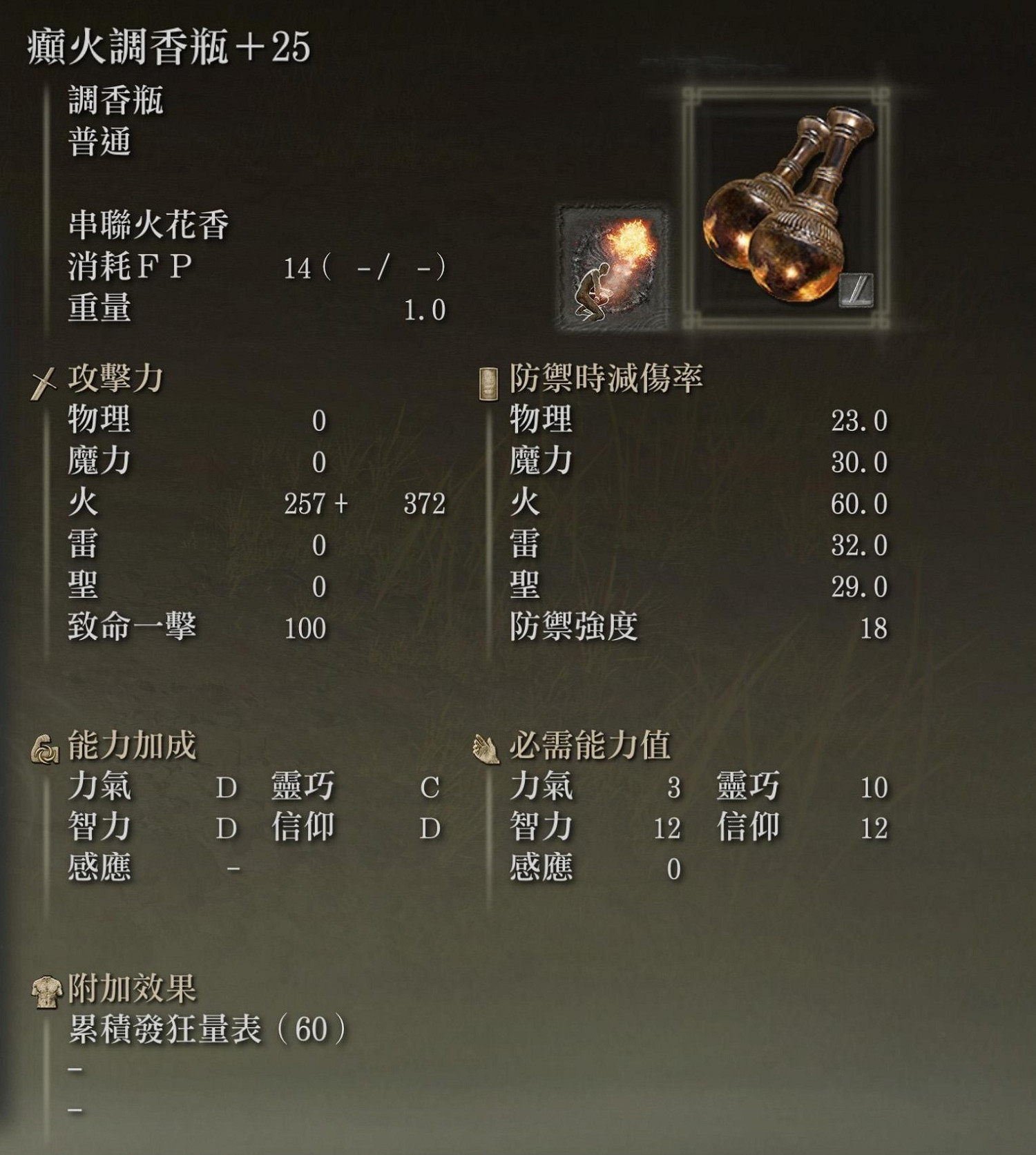 《艾爾登法環》dlc串聯火花香調香瓶流派分享 《艾爾登法環》dlc串聯火花香調香瓶流派分享