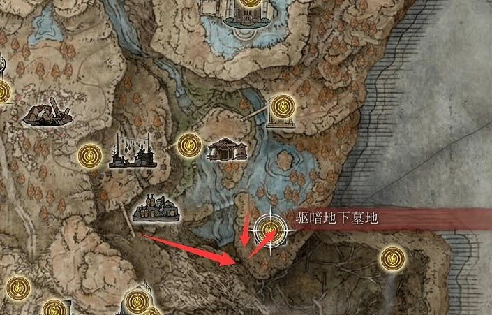 《艾爾登法環》dlc驅暗地下墓地路線分享 《艾爾登法環》dlc驅暗地下墓地路線分享