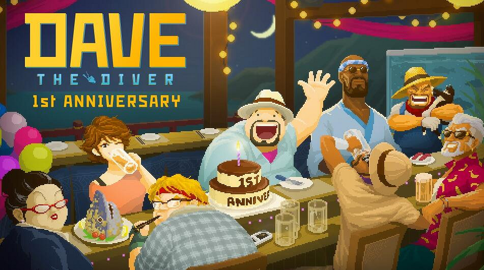 《潛水員戴夫》一周年更新內容一覽