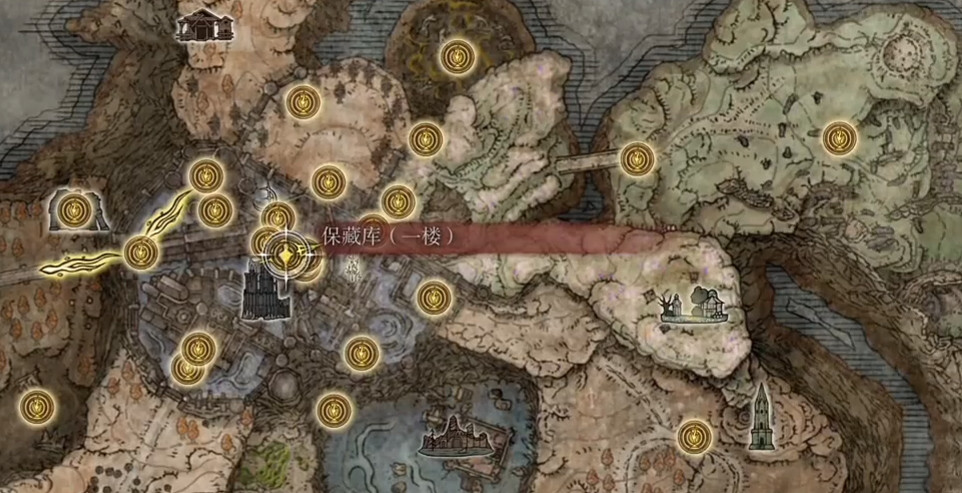 《艾爾登法環》黃金樹幽影賜福點全圖攻略 《艾爾登法環》黃金樹幽影賜福點全圖攻略