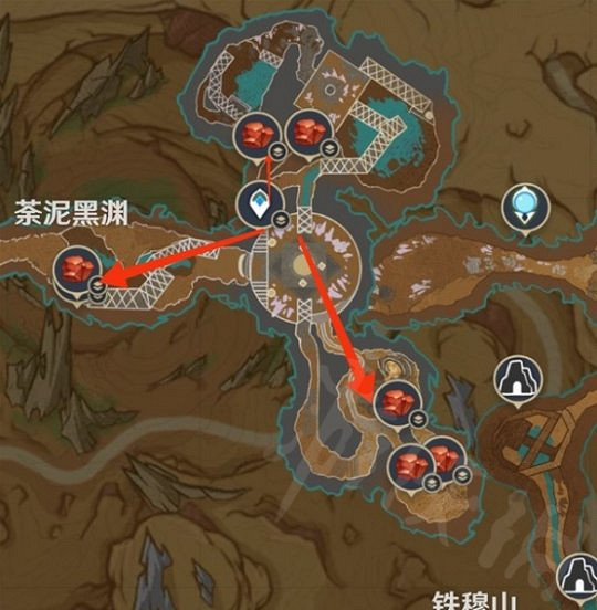 《原神》萬相石採集路線一覽 《原神》萬相石採集路線一覽