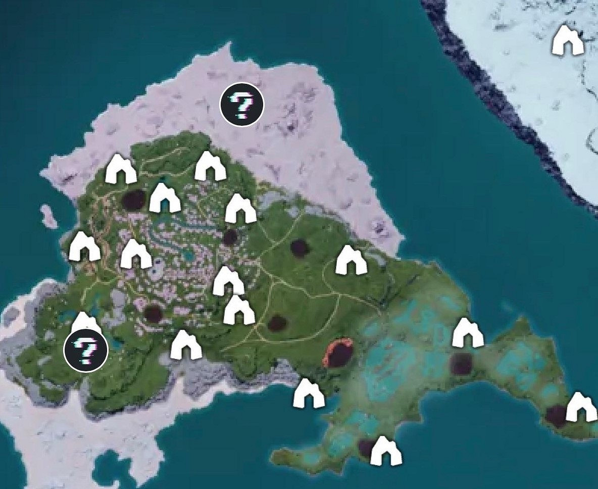 《幻獸帕魯》櫻花島全地下城位置一覽