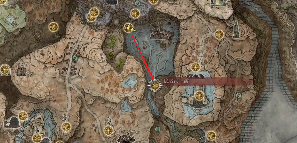 《艾爾登法環》黃金樹幽影賜福點全圖攻略